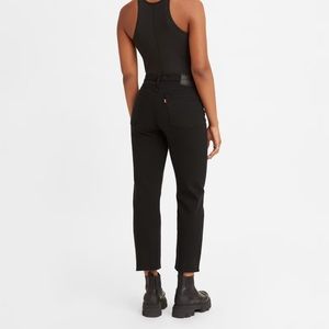 Levi’s Wedgie Straight Black Jeans